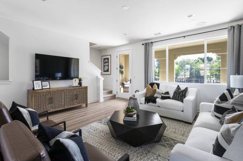 Plan 5 Model Home Great Room